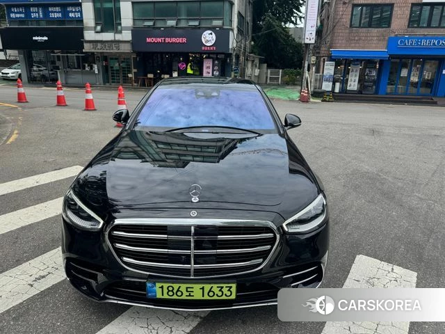 Mercedes-Benz S-Class W223 2025 Черный из Кореи