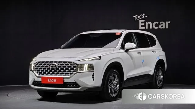 Hyundai The New Santa Fe 2021 Белый из Кореи