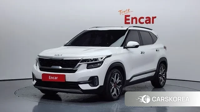 Kia Seltos 2021 Белый из Кореи