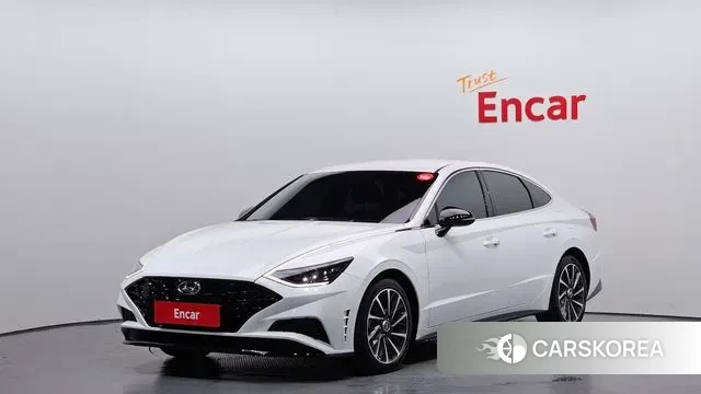Hyundai Sonata (DN8) 2022 Белый из Кореи
