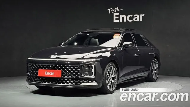 Hyundai Grandeur Hybrid (GN7) 2023 Синий из Кореи