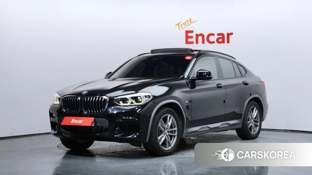 BMW X4 (G02) 2020 Черный из Кореи
