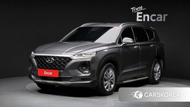 Hyundai Santa Fe TM 2018 Серый из Кореи