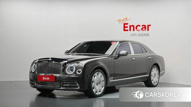 Bentley Mulshan 2018 Серый из Кореи
