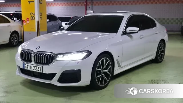 BMW 5 Series (G30) 2021 Белый из Кореи