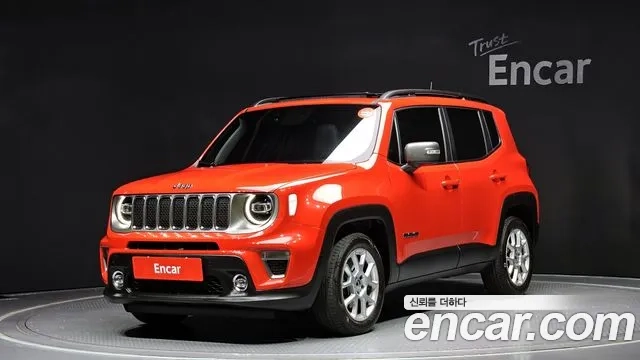 Jeep Renegade 2021 Красный из Кореи