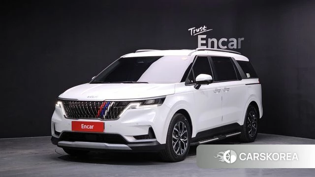 Kia Carnival 4th generation 2023 Белый из Кореи