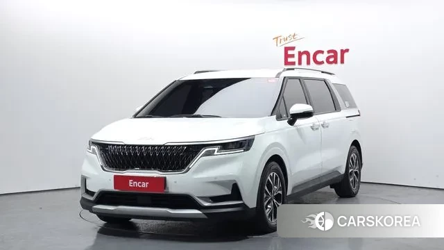 Kia Carnival 4th generation 2021 Белый из Кореи