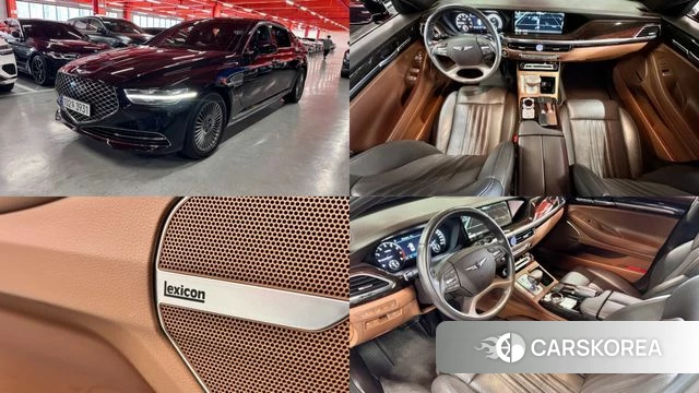 Genesis G90 2021 Черный из Кореи