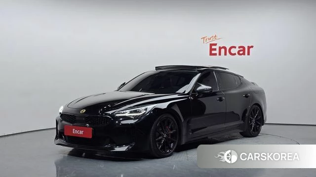 Kia Stinger 2019 Черный из Кореи