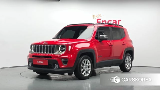 Jeep Renegade 2021 Красный из Кореи