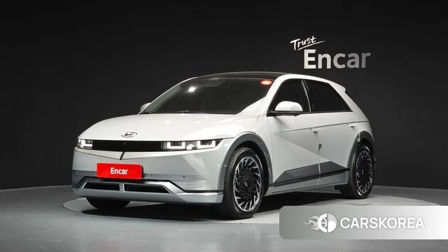 Hyundai Ionic 5 2022 Серебристо-серый из Кореи