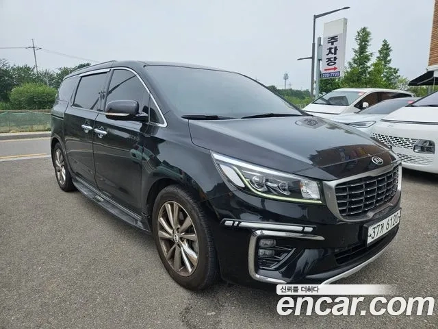 Kia The New Carnival 2019 Черный из Кореи