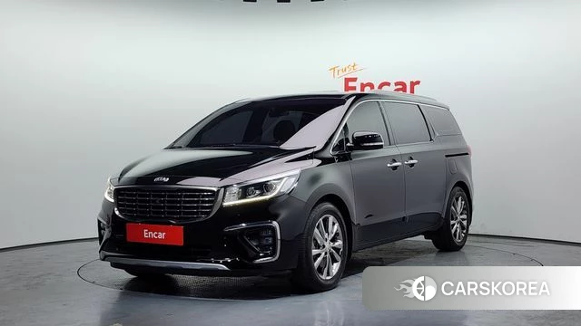 Kia The New Carnival 2018 Черный из Кореи