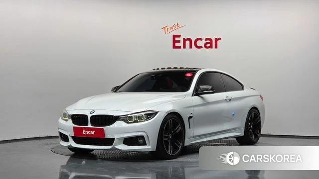 BMW 4 Series (F32) 2018 Белый из Кореи