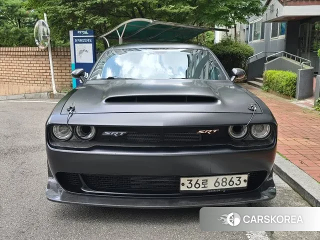 Dodge Challenger 2018 Синий из Кореи