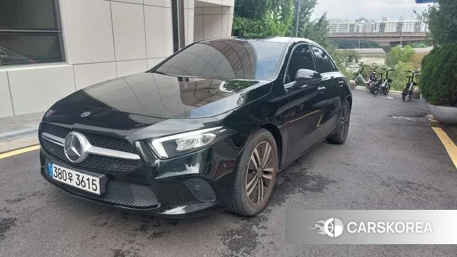 Mercedes-Benz A-Class W177 2021 Черный из Кореи