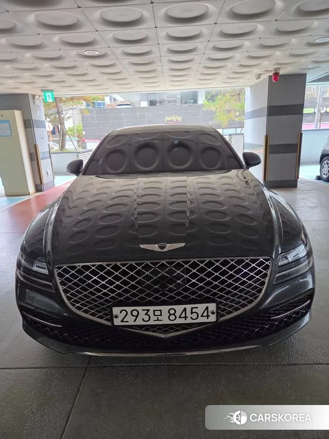 Genesis G80 (RG3) 2021 Темно-зеленый из Кореи