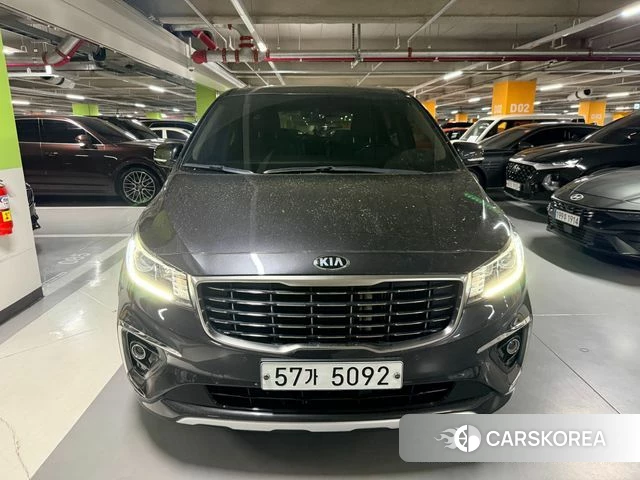 Kia The New Carnival 2018 Серый из Кореи