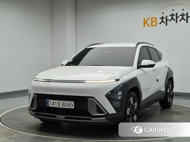 Hyundai Kona Hybrid (SX2) 2023 Белый из Кореи