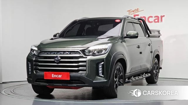 Ssangyong The New Rexton Sports Cannes 2022 Зеленый из Кореи