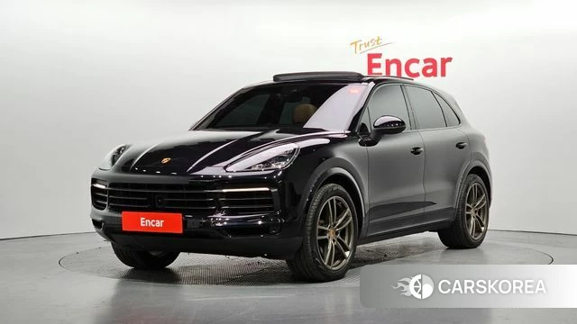 Porsche Cayenne (PO536) 2019 Черный из Кореи