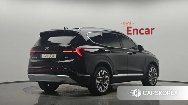 Hyundai The New Santa Fe 2020 Черный из Кореи
