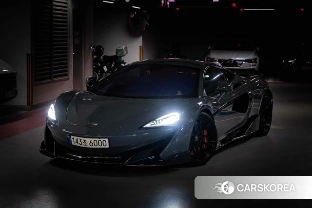 McLaren 600LT 2019 Серебристо-серый из Кореи