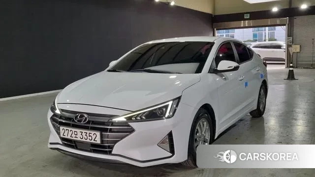 Hyundai The New Avante AD 2019 Белый из Кореи