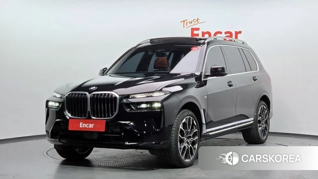 BMW X7 (G07) 2025 Черный из Кореи