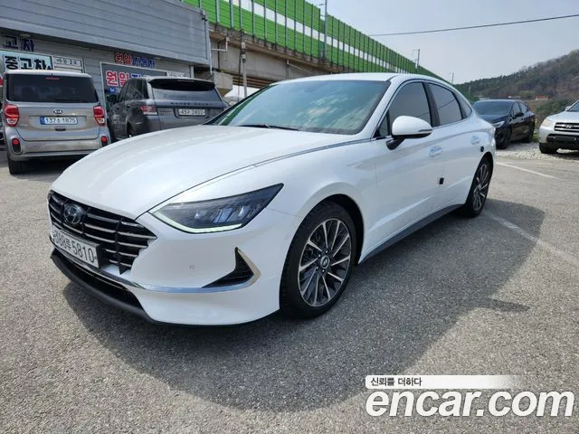 Hyundai Sonata (DN8) 2020 Белый из Кореи