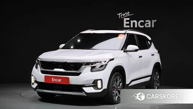 Kia Seltos 2021 Белый из Кореи