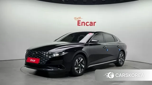 Hyundai The New Grandeur IG Hybrid 2021 Черный из Кореи
