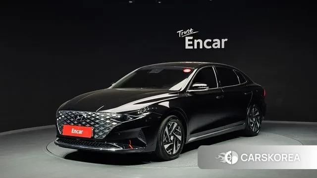 Hyundai The New Grandeur IG Hybrid 2021 Черный из Кореи
