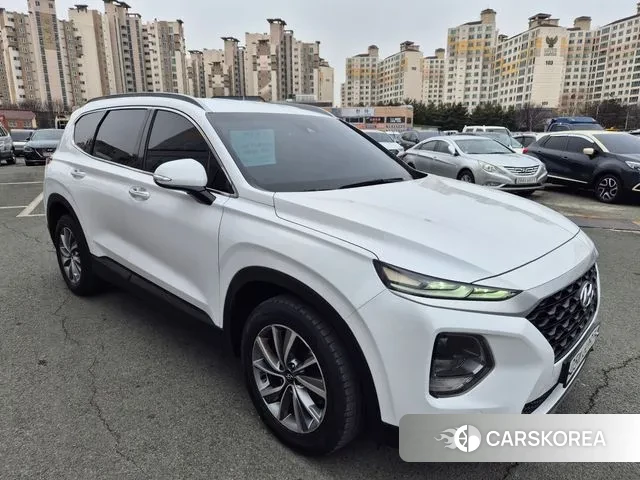 Hyundai Santa Fe TM 2018 Белый из Кореи