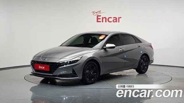 Hyundai Avante Hybrid (CN7) 2021 Серый из Кореи