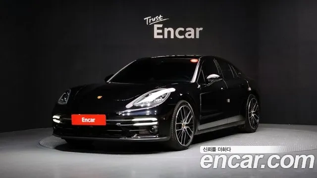 Porsche Panamera (971) 2023 Черный из Кореи