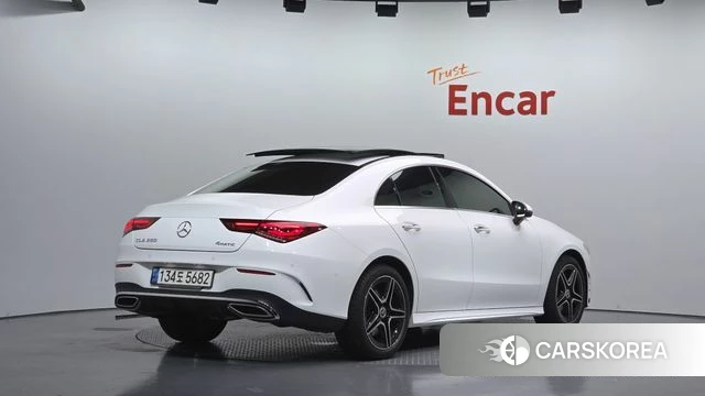 Mercedes-Benz CLA-Class C118 2021 Белый из Кореи