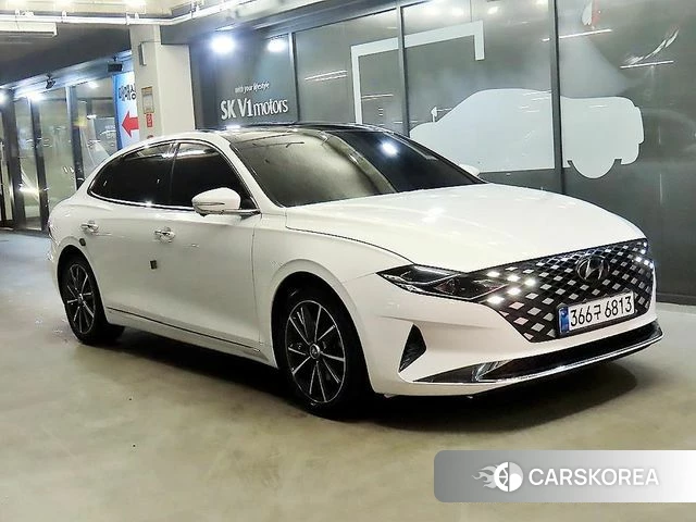 Hyundai The New Grandeur IG 2021 Белый из Кореи