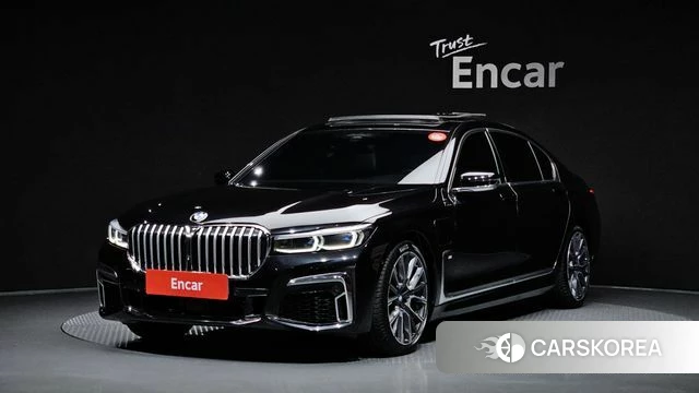 BMW 7 Series (G11) 2021 Черный из Кореи