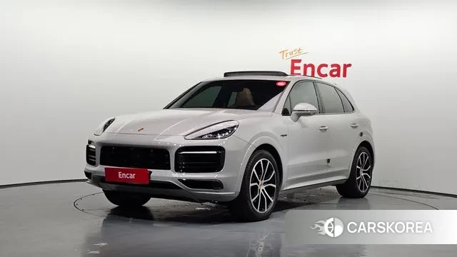 Porsche Cayenne (PO536) 2021 Серый из Кореи