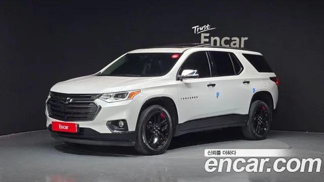 Chevrolet (GM Daewoo) Traverse 2020 Белый из Кореи