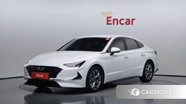 Hyundai Sonata (DN8) 2021 Белый из Кореи