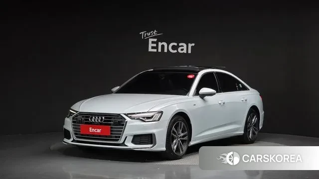 Audi A6 (C8) 2022 Белый из Кореи