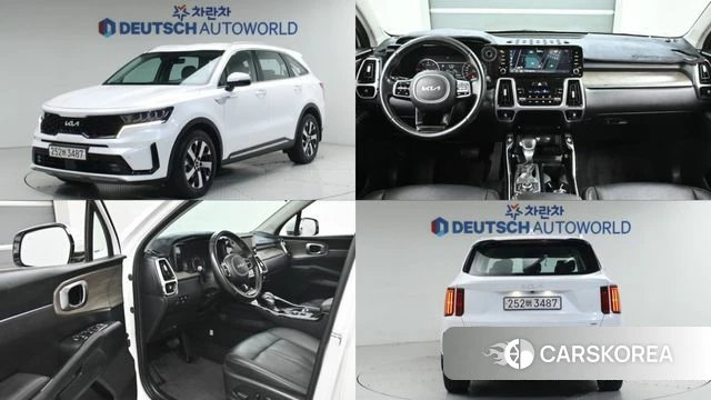 Kia Sorento 4th Generation 2023 Белый из Кореи