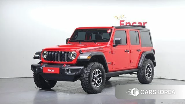 Jeep Wrangler (JL) 2024 Красный из Кореи