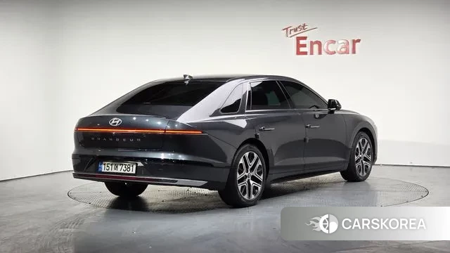 Hyundai Grandeur Hybrid (GN7) 2022 Серый из Кореи