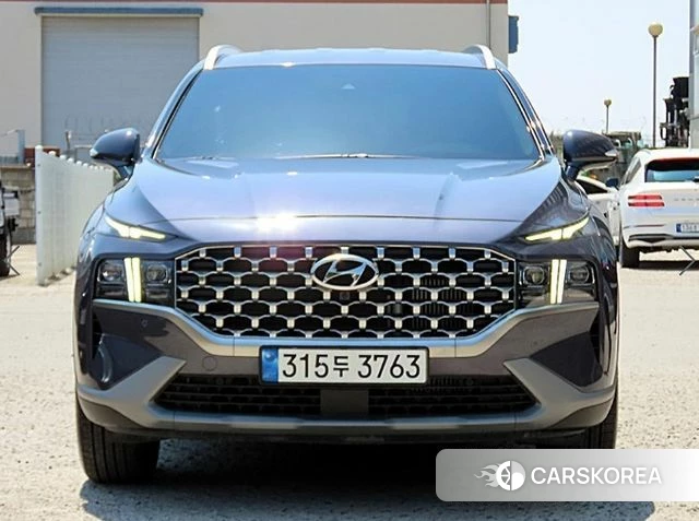 Hyundai The New Santa Fe 2022 Синий из Кореи