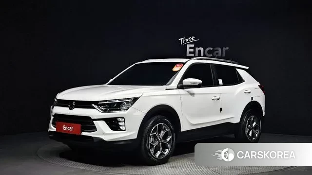 Ssangyong Beautiful Korando 2024 Белый из Кореи