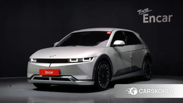 Hyundai Ionic 5 2022 Серебристо-серый из Кореи